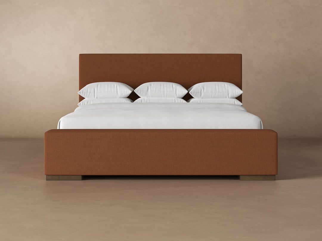 Haven Bed Frame in Clay#color_clay