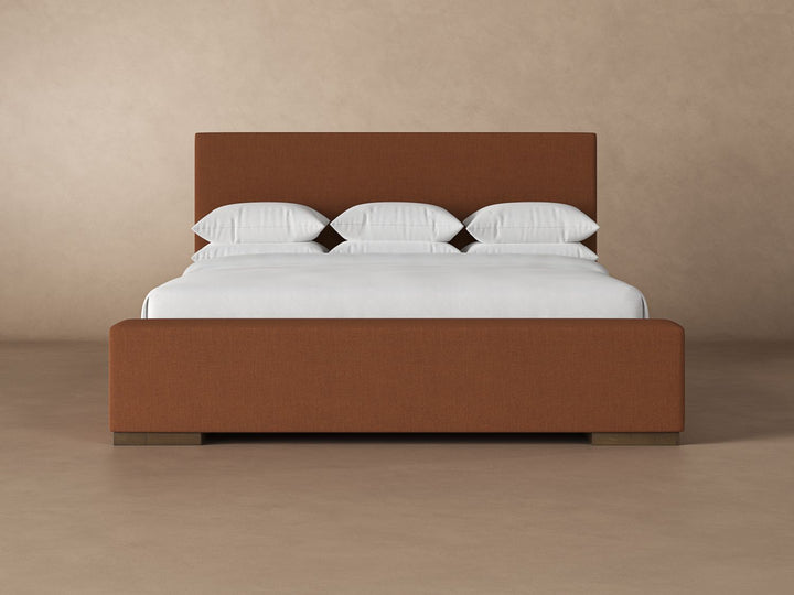 Haven Bed Frame in Clay#color_clay