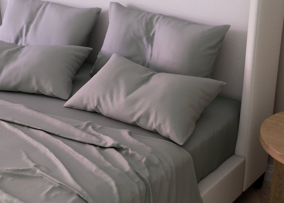 Smoke cotton sheets #color_smoke