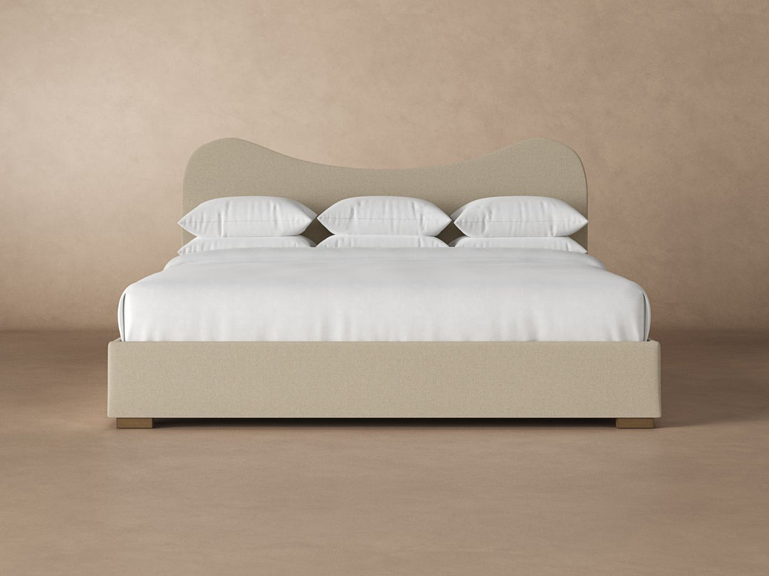 Wave Bed Frame in buff#color_buff