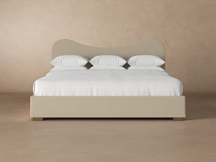 Wave Bed Frame in buff#color_buff