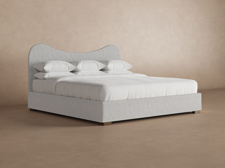 Wave Bed Frame in Dove#color_dove