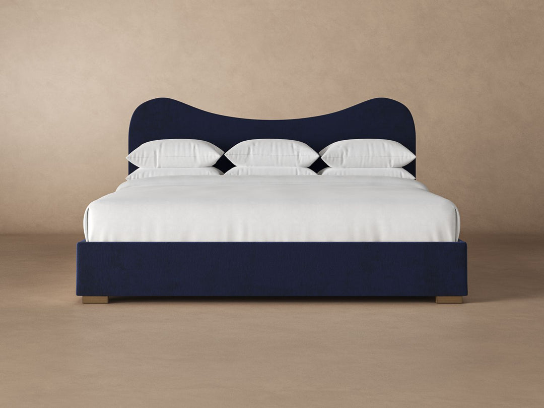 Wave Bed Frame in eclipse #color_eclipse