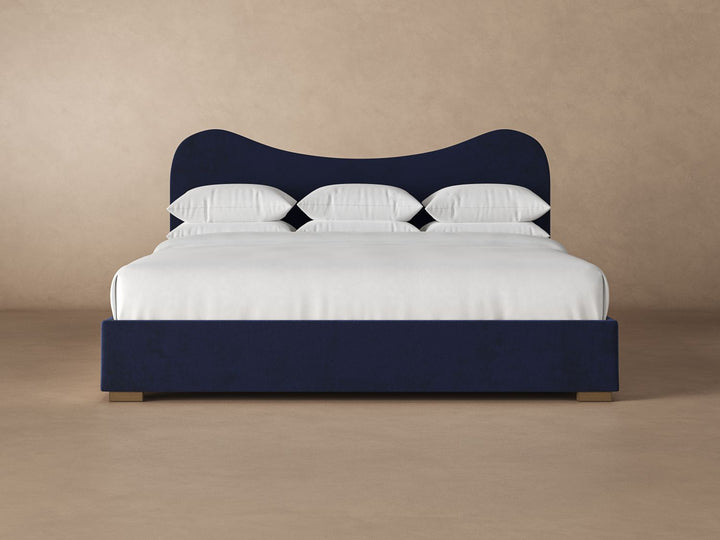 Wave Bed Frame in eclipse #color_eclipse