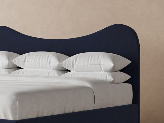 Wave Bed Frame in eclipse #color_eclipse